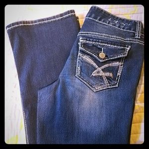 Amethyst Jeans, sz 7, straight